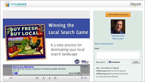 zipcast from Slideshare