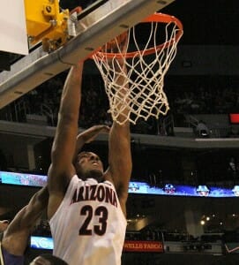 photo credit: Derrick Williams dunks over defender. via photopin (license)