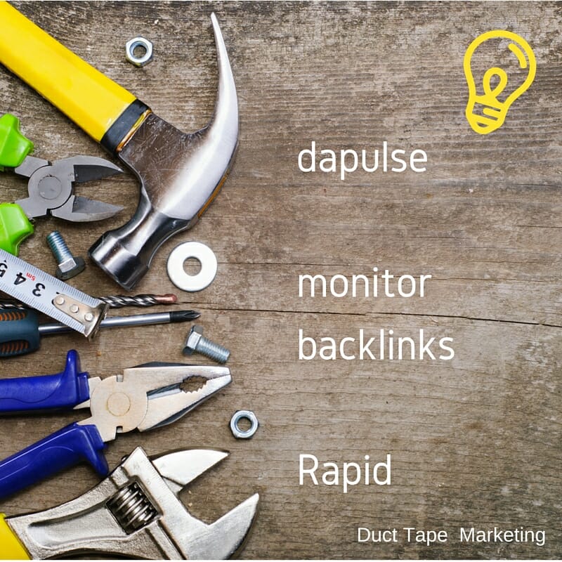 dapulse, monitor backlinks, rapid