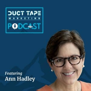 Martha McSally, a guest on the Duct Tape Marketing podcast