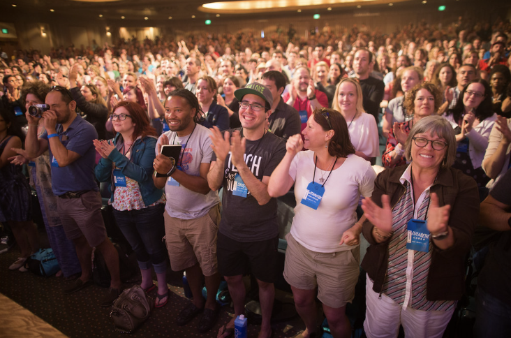 audience at world domination summit